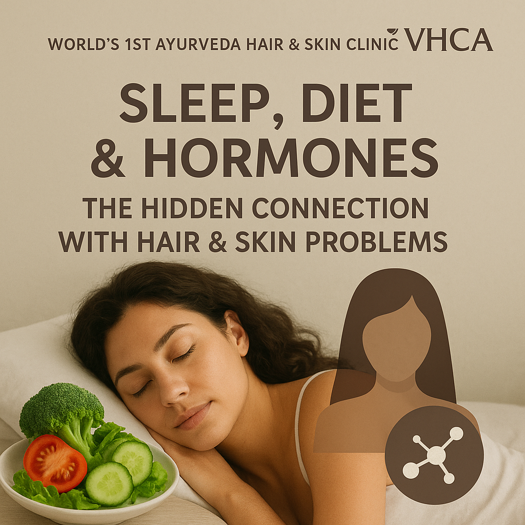 Sleep, Diet & Hormones — The Hidden Connection with Hair & Skin Problems